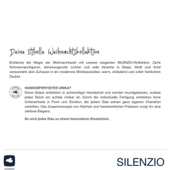 Vase SILENZIO 15 cm grau