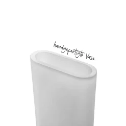 Vase TURNO 42 cm satiniert