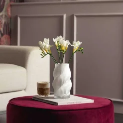 Vase VERDI 19 cm weiß