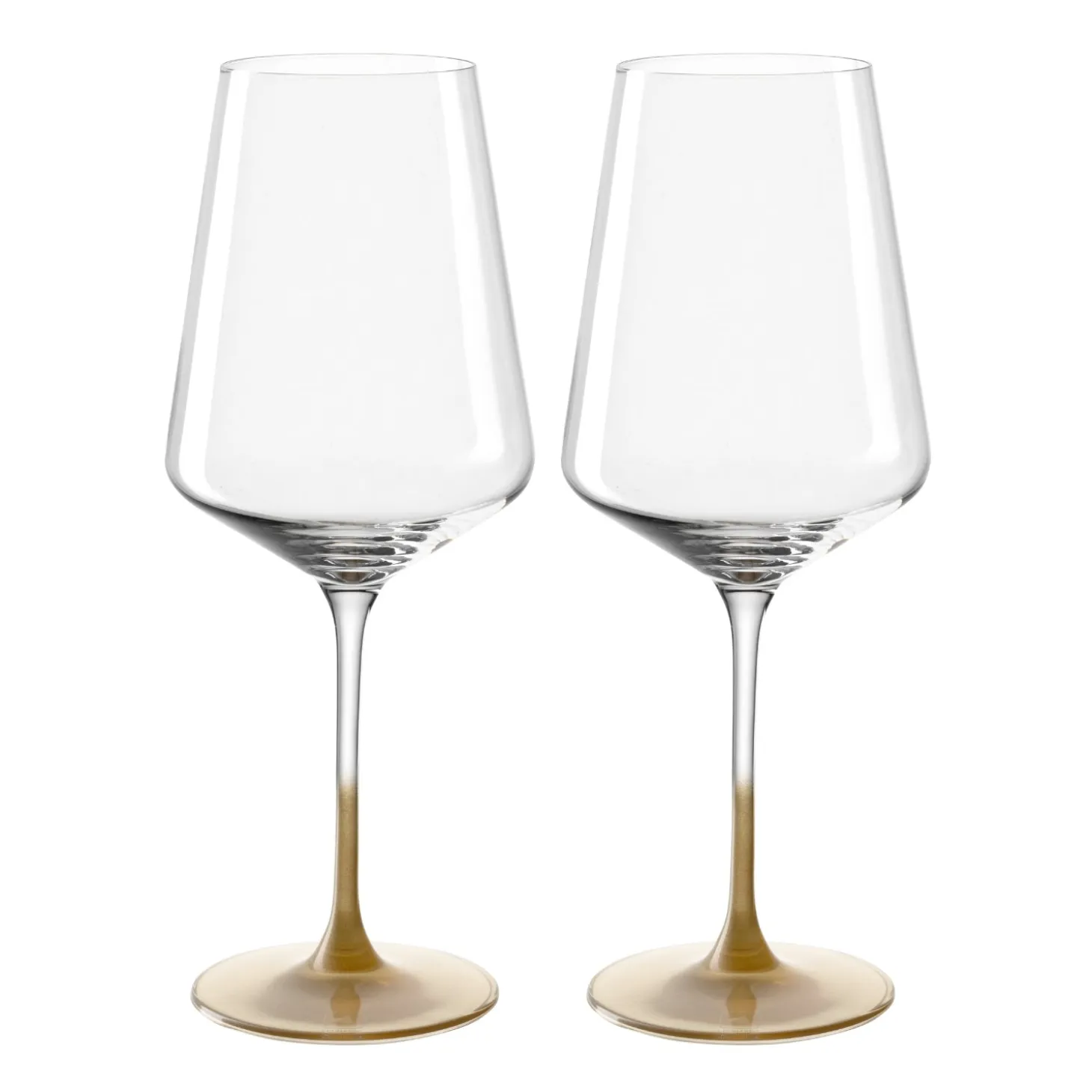 Weinglas PUCCINI 560 ml gold 2er-Set