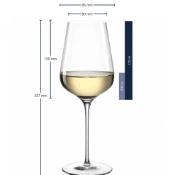 Weißweinglas BRUNELLI 580 ml mit persönlicher Gravur