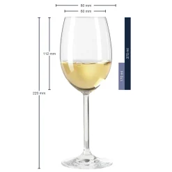 Weißweinglas DAILY 370 ml mit persönlicher Gravur