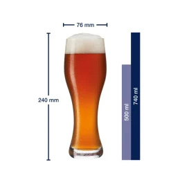 Weizenbierglas TAVERNA 500 ml mit persönlicher Gravur