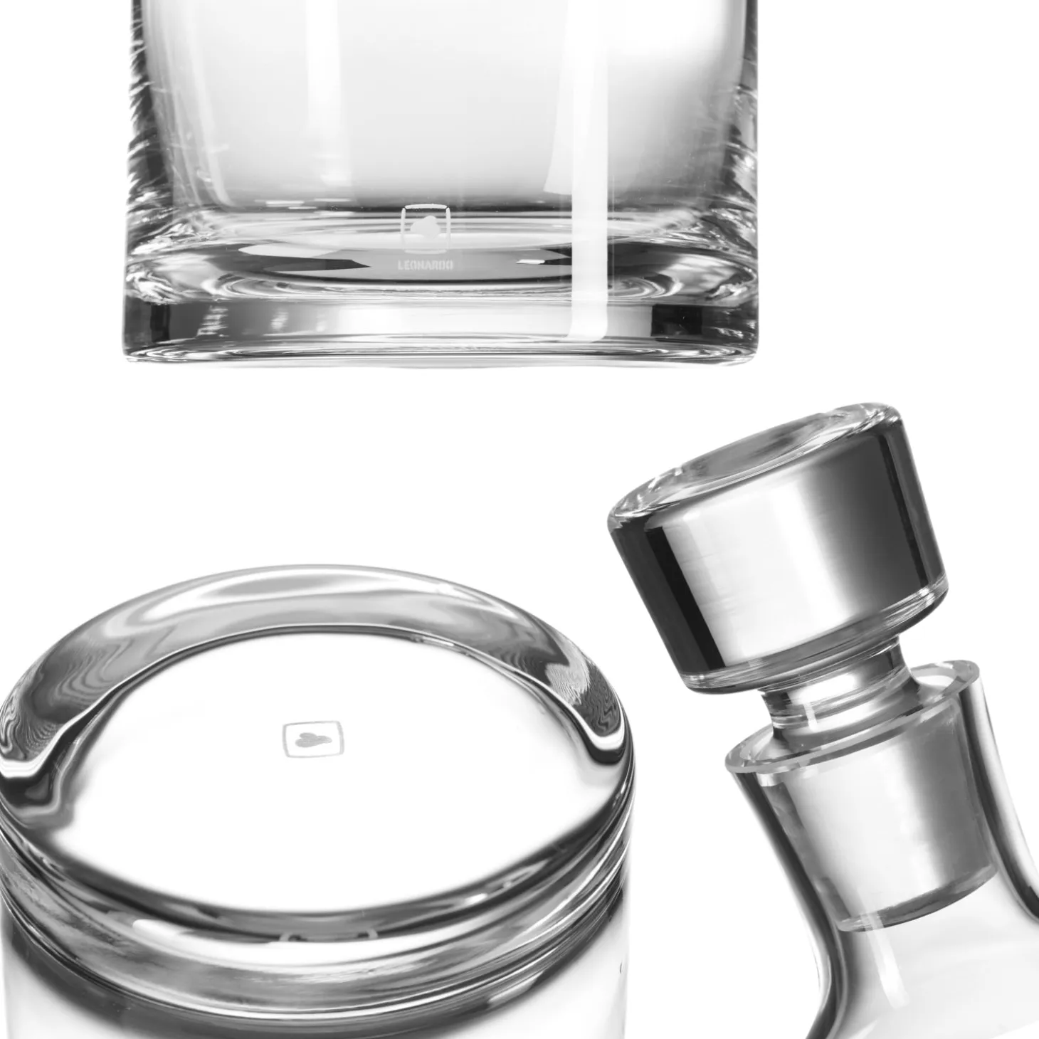 Whiskyset AMBROGIO 3-teilig mit persönlicher Gravur