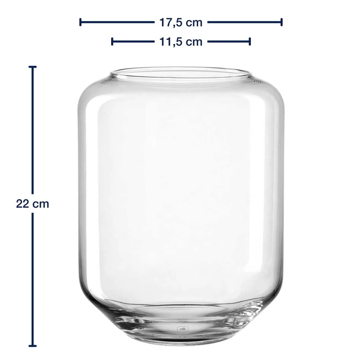 Windlicht MILANO 22 cm